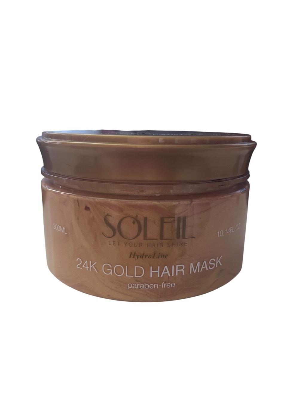 SOLEIL HydroLine 24K Gold Hair Mask | 300mL / 10.14 fl oz